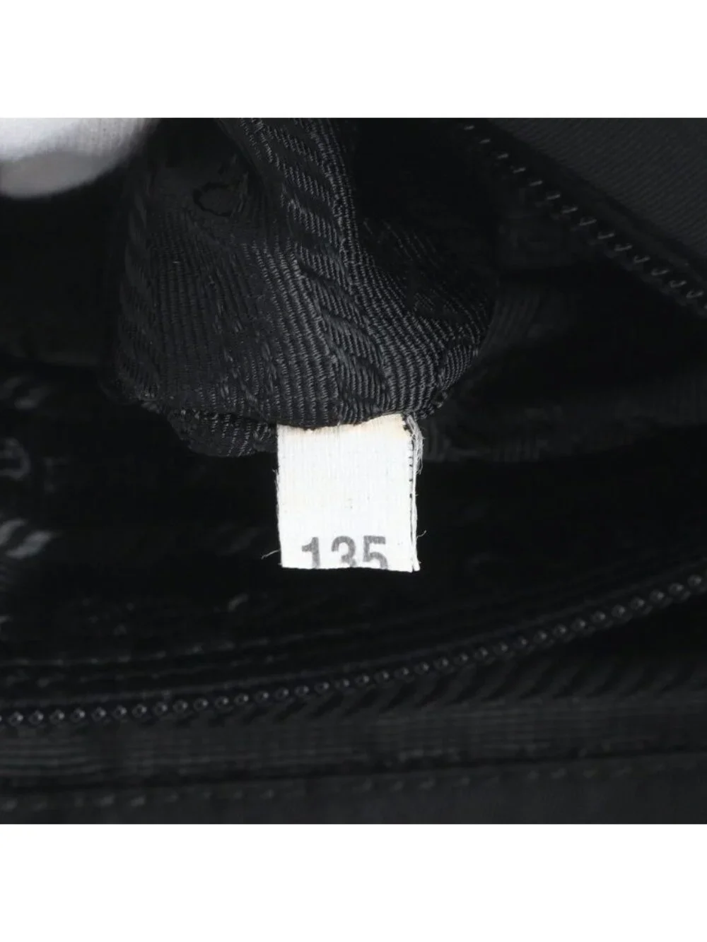 Prada White Tessuto Nylon Triangle Logo Leather Shoulder Bag Crossbody
